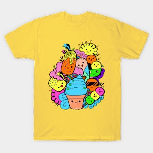 Multi-Colorful Sweet Gang T-Shirt